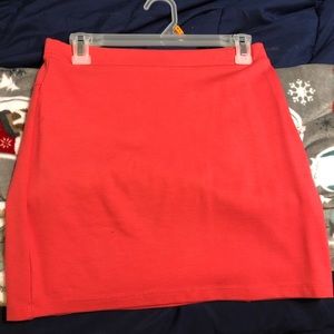 S/M neon peachy skirt